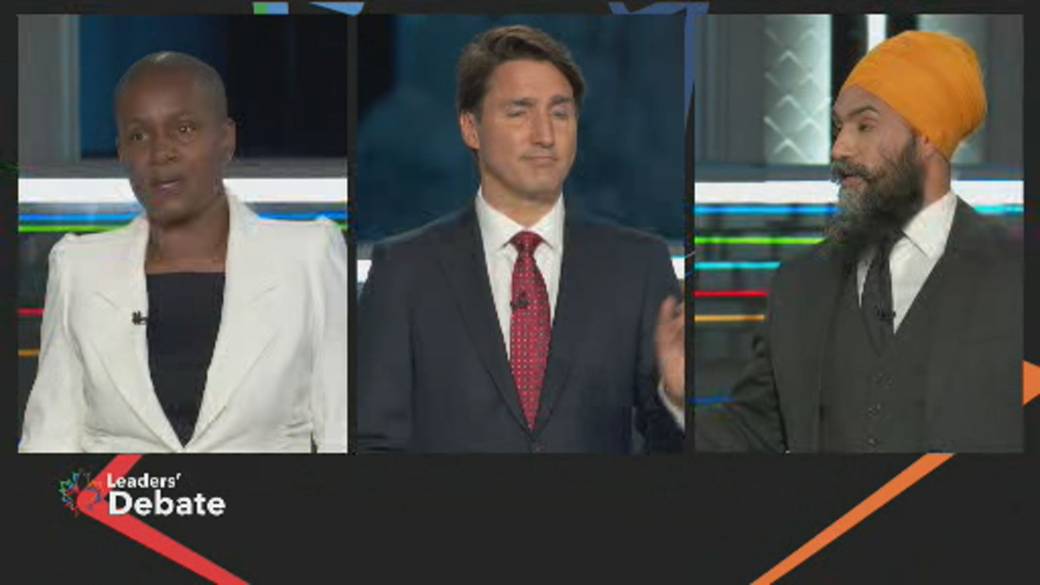 Click to Play Video: 'Federal Leaders' Debate: Paul Calls for More Diversity in Politics as Singh and Trudeau Fight Over the MMIWG'