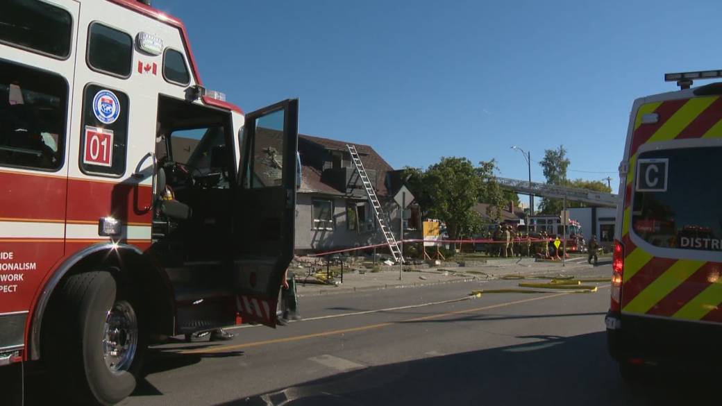 Click to play video: 'No injuries reported after blast in Northeast Calgary'