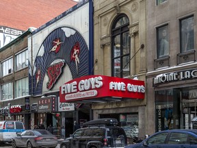 The old Super Sexe club in Montreal, on February 24, 2015.