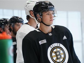 Fabian Lysell is an 18-year-old forward selected 21st overall by the Boston Bruins in the first round of the 2021 NHL Draft.