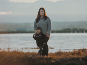 Dawn Shirley and her daughter Quinn.  The five-year-old girl was diagnosed with severe combined immunodeficiency, commonly known as SCID when she was just three weeks old.