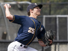 North Vancouver pitcher Adam Maier tends to be one of the top picks in next summer's major league draft.  However, he no longer does so as a member of the UBC Thunderbirds.