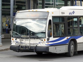 A transit bus from Laval.
