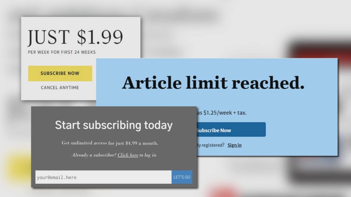 Click to play video: 'COVID-19: Should News Paywalls Block Access to Critical Health Information?'