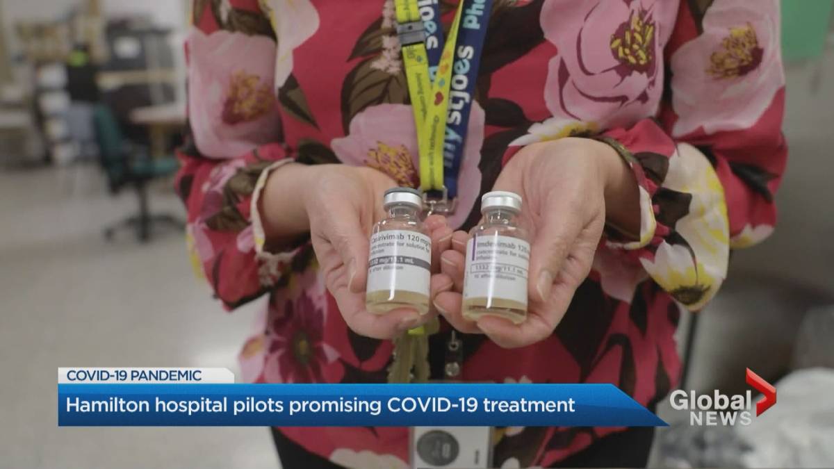Click to play video: 'Ontario Hospital Pilot Program Tries Promising COVID-19 Treatment'