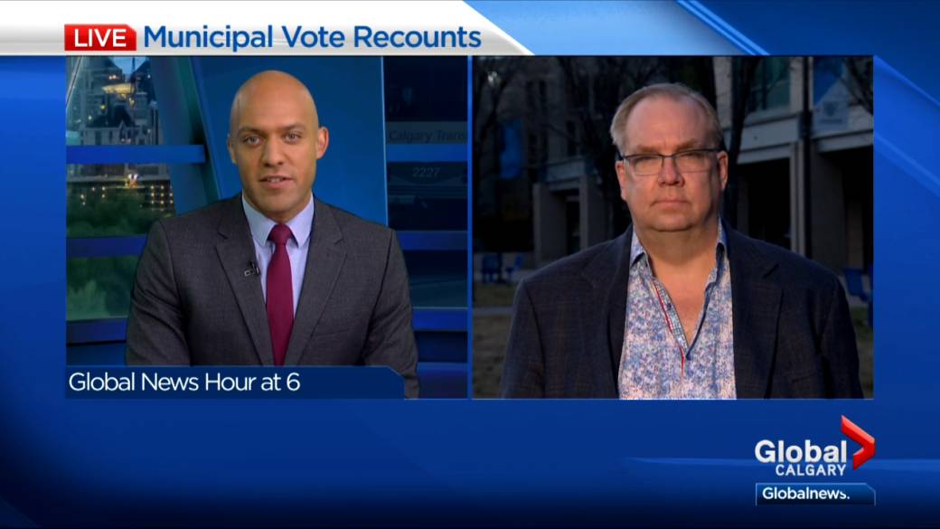 Click to play video: 'Political scientist Duane Bratt weighs in on Calgary's municipal election counts'
