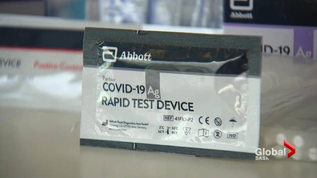 Click to play video: 'Saskatchewan Orders Faster Test Kits, Look For Other Options As Demand Grows'