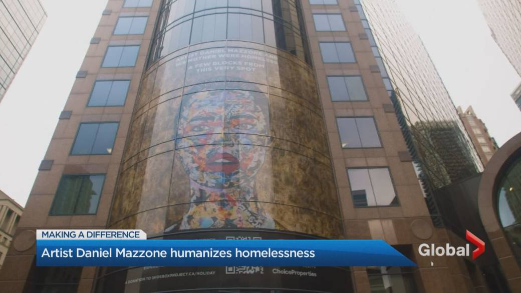 Click to play video: 'Art Installation By Canadian Sheds Light On Homeless Women'