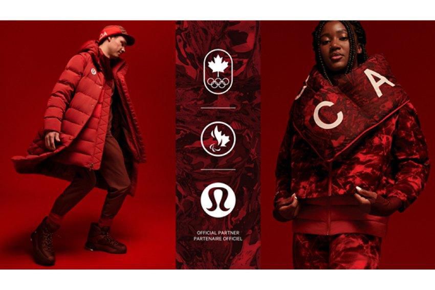 Lululemon's Canada team uniforms will debut at the 2022 Games in Beijing.