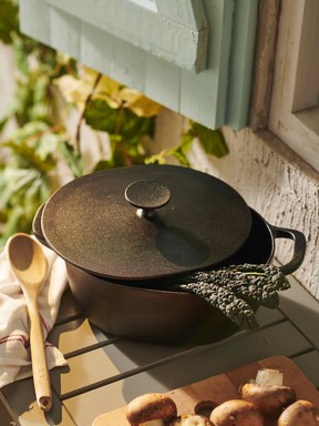 Cast iron everyday pot from Ikea designer Mikael Axelsson.
