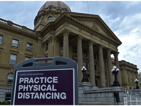 The Alberta Legislature.