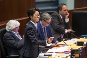 Coun.  Kristyn Wong-Tam during an evening session in the council chambers of the Toronto, Ontario City Council.  on Wednesday, January 30, 2019.