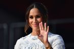 The Duchess of Sussex Meghan Markle speaks during the 2021 Global Citizen Live festival at Great Lawn, Central Park on September 25, 2021 in New York City.