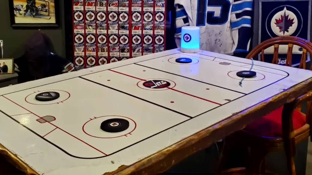 Click to play video: 'Goodbye fake noise, hello whiteout: Winnipeg Jets ready for the real fans in the stands'