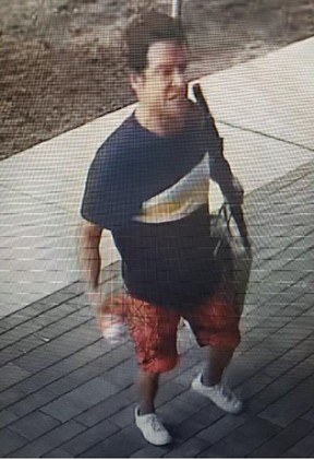 An image released by Toronto Police of a suspect at 10 breaks and enters the Lakeshore Boulevard West and Parklawn Road area.