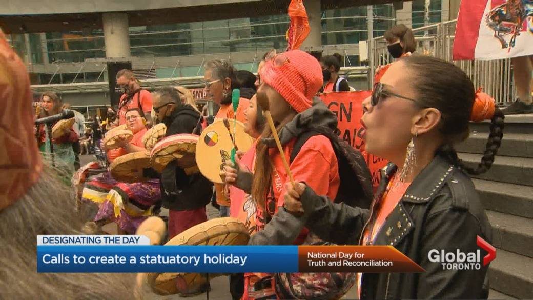 Click to Play Video: 'Calls Grow to Make National Truth and Reconciliation Day a Provincial Holiday in Ontario'