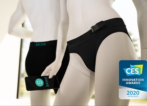 Toronto-based company Myant Inc. has been distributing Skiin, which is the biometric underwear brand that can monitor your heart by electrocardiogram (ECG) to 10,000 people with cardiovascular problems in OT.