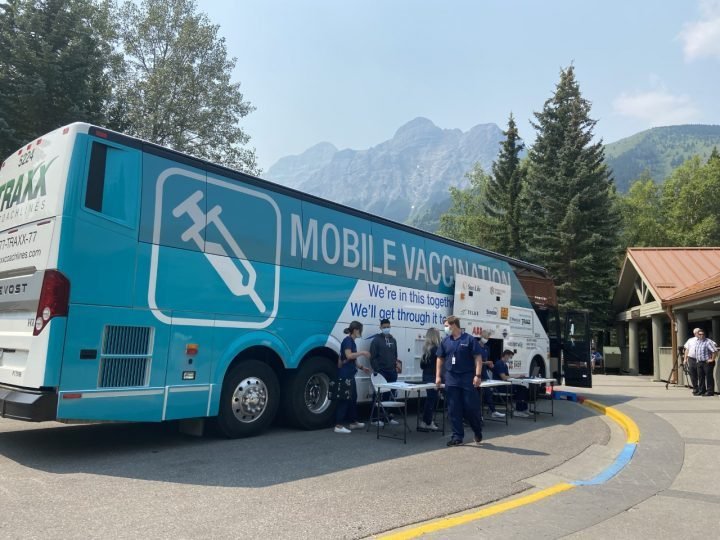 Click to Play Video: 'COVID-19 Vaccine Bus Heads to Rural Alberta'