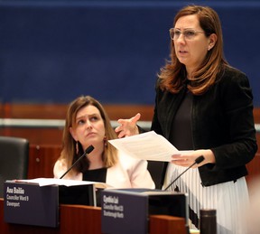 Ana Bailão speaks during the City Hall meeting in Toronto, Ontario.  Wednesday March 27, 2019 (Dave Abel / Toronto Sun / Postmedia Network)