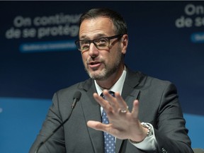 Quebec Education Minister Jean-François Roberge says the new curriculum to replace religious ethics and culture will consist of Quebec culture, citizenship and dialogue, and the development of critical thinking.