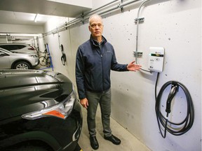 im Church, the vice president of a stratum who is the first to install the infrastructure to enable the upgrade of electric vehicle chargers in a multi-unit apartment building.