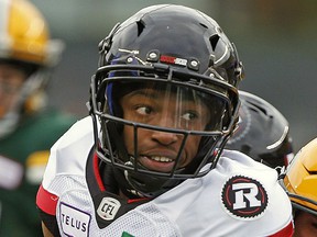 Ottawa Redblacks RJ Harris wide receiver.