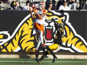 Wide receiver DeVier Posey had three touchdowns and 113 receiving yards for the BC Lions in a 2018 win over Edmonton.  The 2017 Gray Cup MVP looks forward to a fresh start, as are the Lions, as he moves into the starting lineup this week.