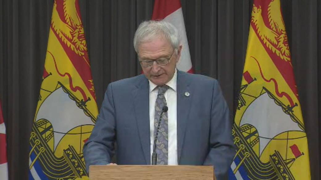 Click to play video: 'New Brunswick Prime Minister Says Vaccination Proof QR System On Its Way Mid-November'