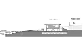 Design plan for the reimagined Legacy Beacon site for Windsor's 351 streetcar.  Drawing by Architecttura Inc.