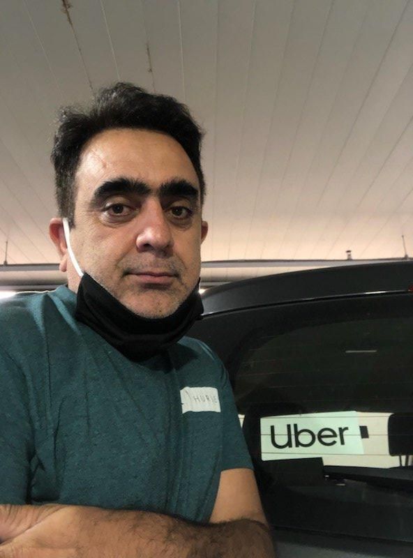 Noor Sabir Sabaru, now an Uber driver in North York, says memories of living in a war zone often return, including the time when the Taliban shot his family and bombed his car.  