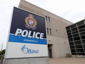 The Ottawa Police Service headquarters in downtown Ottawa.