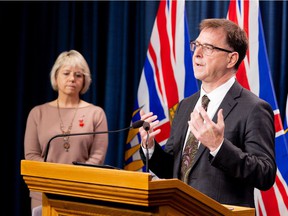 Health Minister Adrian Dix and Provincial Health Director Dr. Bonnie Henry provided an update on COVID-19 on October 26, 2021.