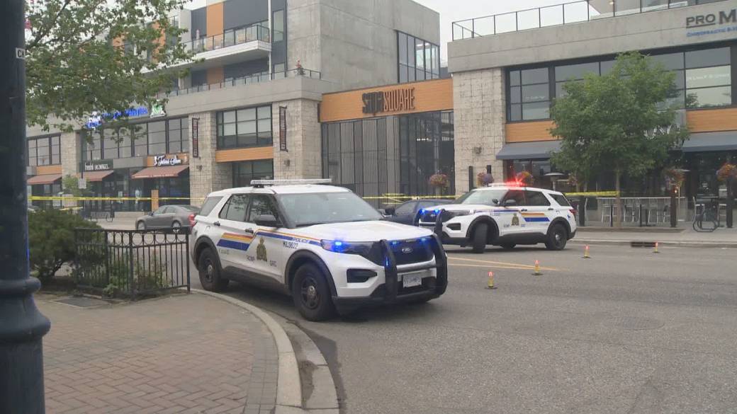 Click to play video: 'RCMP confirms homemade bomb found at scene of blatant shooting in Kelowna'