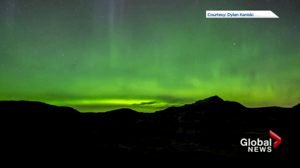 Click to play video: 'Meet the Aurora Hunters in Alberta'