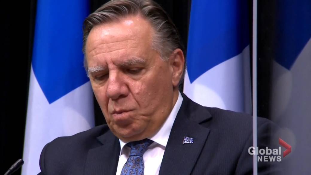 Click to play video: 'Legault's Mea culpa on National Day of Action for Missing and Murdered Indigenous Women'