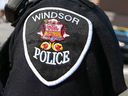 Insignia of an officer of the Windsor Police Service.
