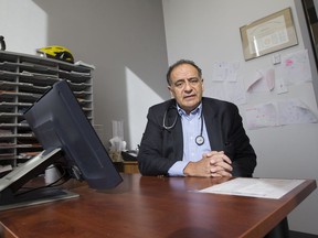 Failure to keep the Lachine Hospital emergency room open 24 hours a day, 7 days a week "it would be a breach of his duty as prime minister and an abandonment of the disadvantaged French-speaking community living in Lachine," wrote Dr. Paul Saba, photographed in 2016.