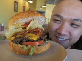 Tu Le, co-owner of Jack's Burger Shack, will open a new location in downtown Edmonton in late November.