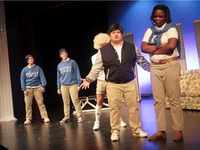 Things get pretty hot at UCπ's frat in Jason Kenney's Hot Boy Summer: The Musical.