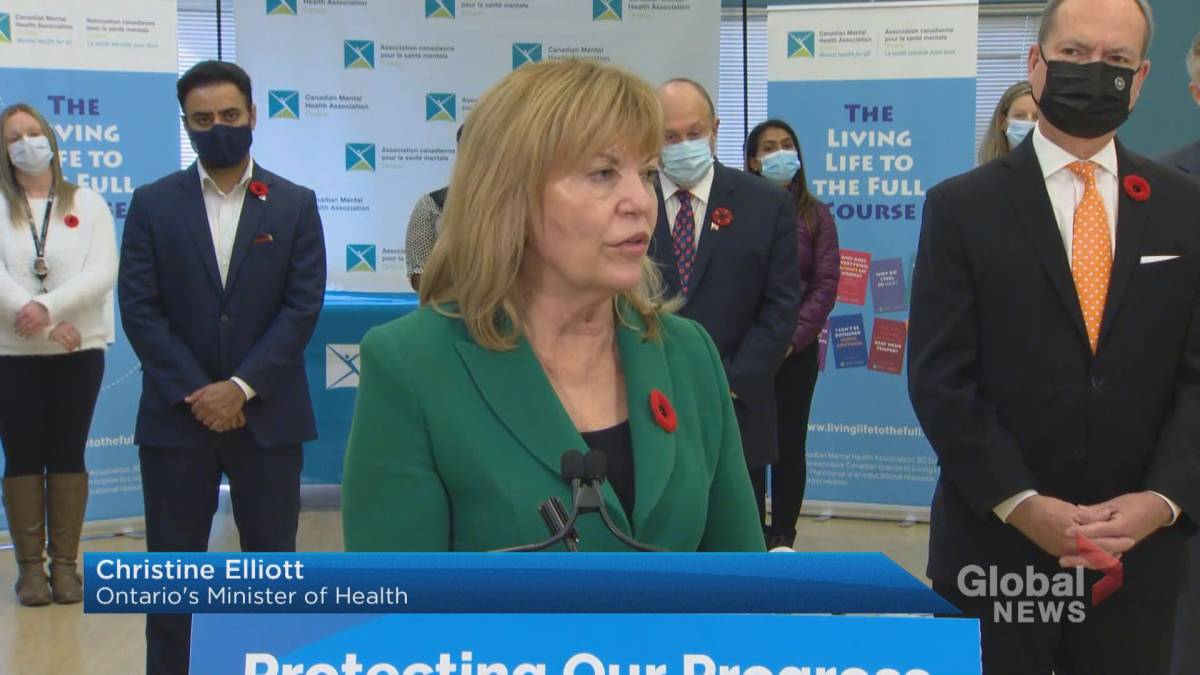 Click to play video: '' We're going to stay the course ': Ontario Health Minister Says Amidst a Pothole in COVID Cases'