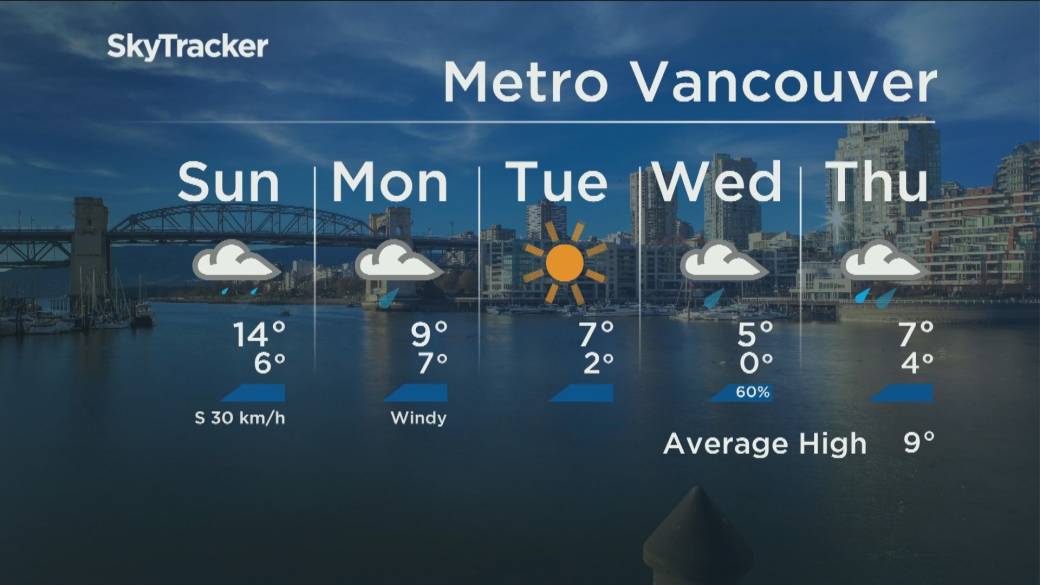 Click to play video: 'British Columbia Nightly Weather Forecast: November 13'