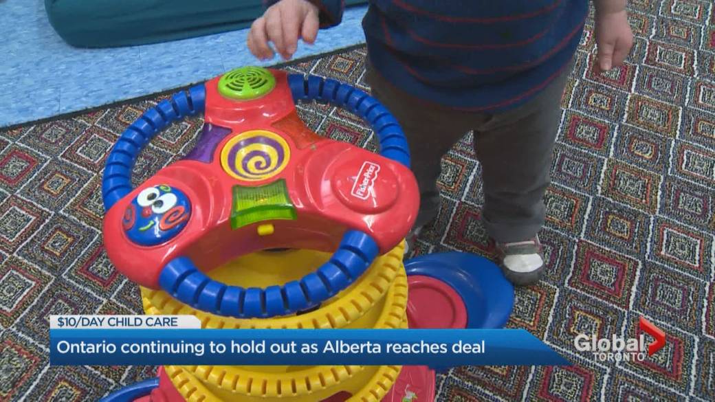 Click to Play Video: 'Ontario Remains One of Only 2 Provinces Not Signing a Child Care Agreement with the Feds'