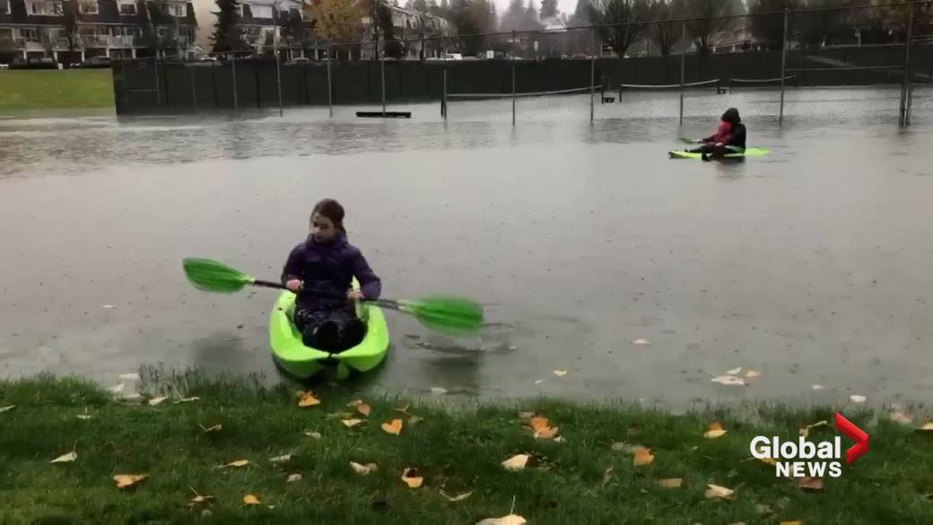 Click to Play Video: 'Social Media Videos Capture the Extent of Unprecedented Flooding in British Columbia'