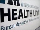 The exterior of the Windsor-Essex County Health Unit is shown on November 17, 2020.