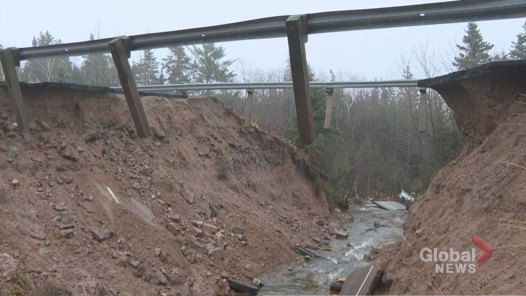 Click to Play Video: 'Cape Breton Continues Cleanup After Fall Storm Debris'