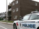 The apartment building at 1382 University Ave. West in Windsor where Autumn Taggart's body was found in her unit on June 10, 2018.