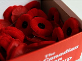 A thief got away with the poppy donation boxes at two banks in Kelowna, RCMP said.