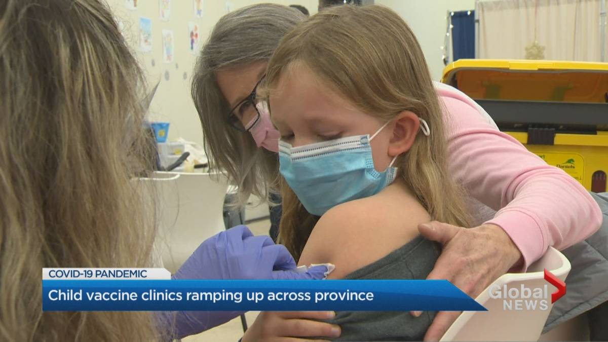 Click to Play Video: 'Ontario COVID Vaccine Clinics Now Offering Pfizer Injections to Children 5-11 Years Old'