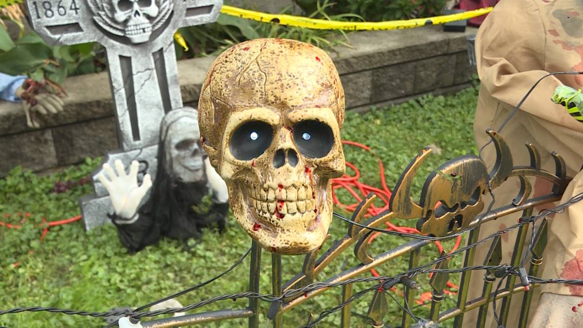 Click to play video: 'Kingston, Ont.  celebrates Halloween for the first time since the pandemic began '