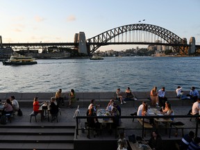 FILE PHOTO: COVID-19 shutdown orders decreased in Sydney